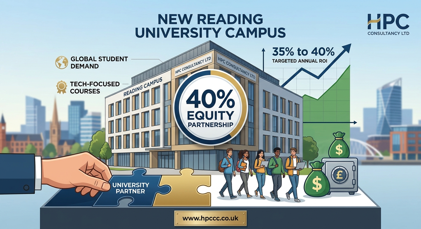 40% Equity Partnership in New Reading University Campus, seeking Croatia Investor