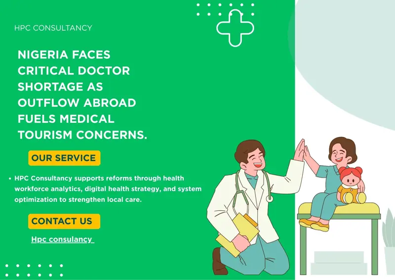  Nigeria Faces Critical Doctor Shortage as Outflow Abroad Fuels Medical Tourism Concerns